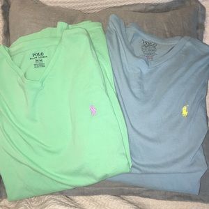 Two Ralph Lauren T-shirts